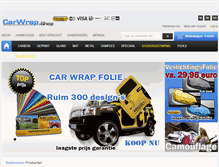 Tablet Screenshot of carwrap-shop.com